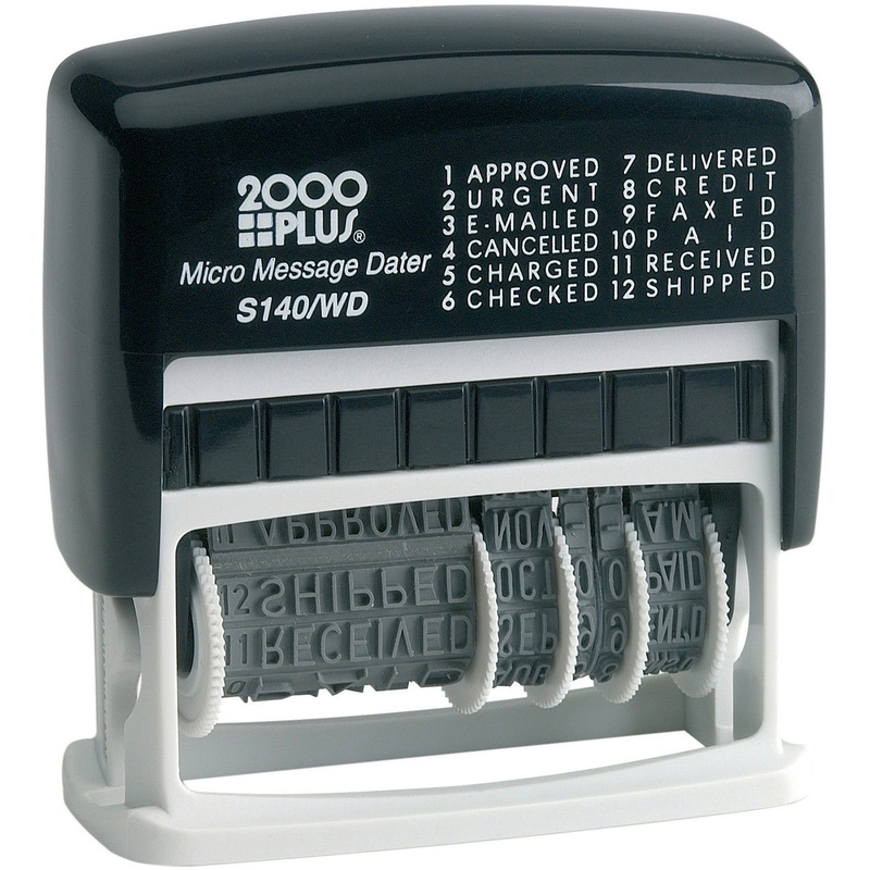 COSCO 2000 Plus Micro Message 6-year Dater Stamp – COS011090