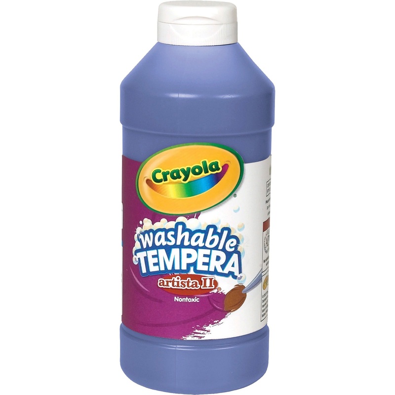 Crayola Artista II Washable Tempera Paints – CYO543115042