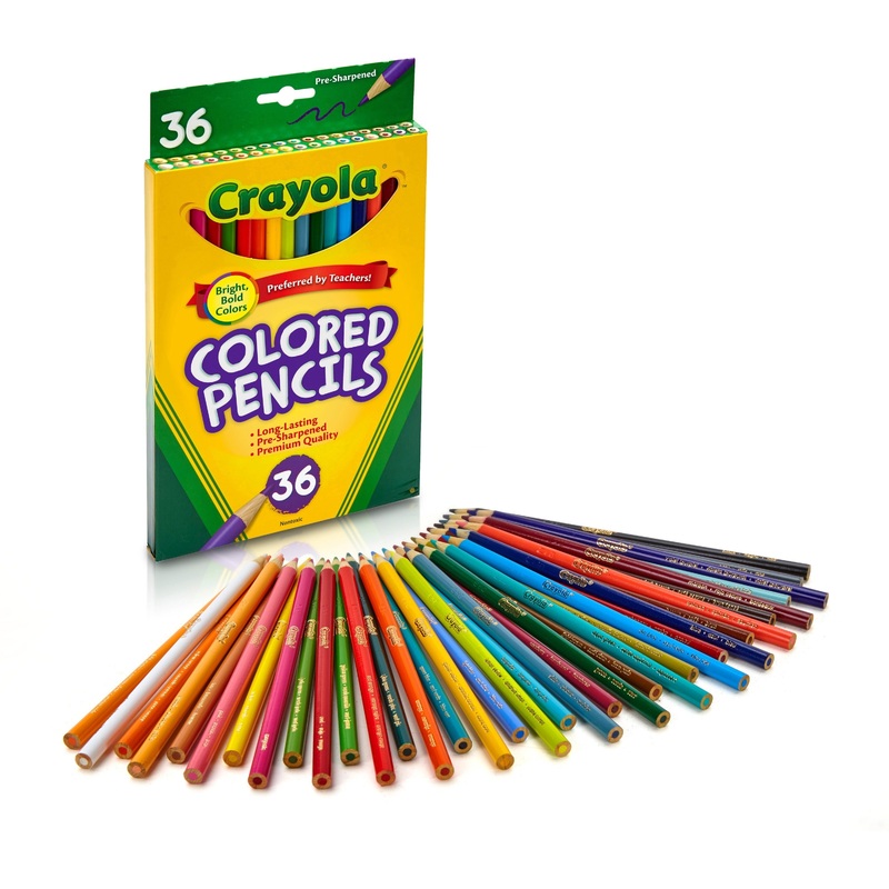 Crayola Presharpened Colored Pencils – CYO684036