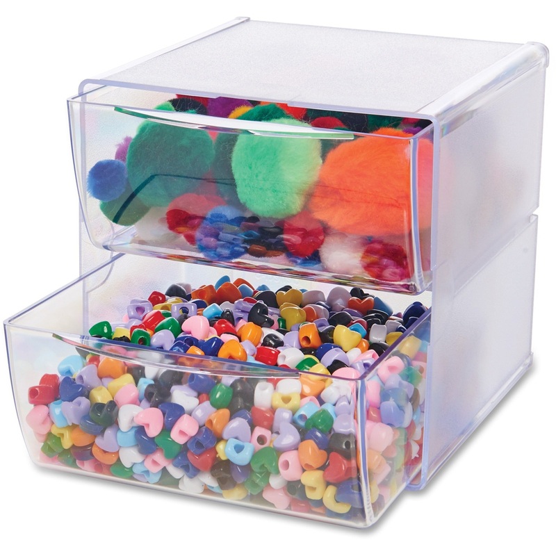 Deflecto Stackable Cube Organizer – DEF350101