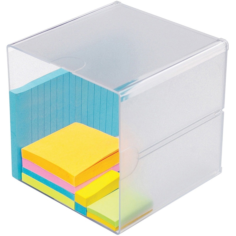 Deflecto Stackable Cube Organizer – DEF350401
