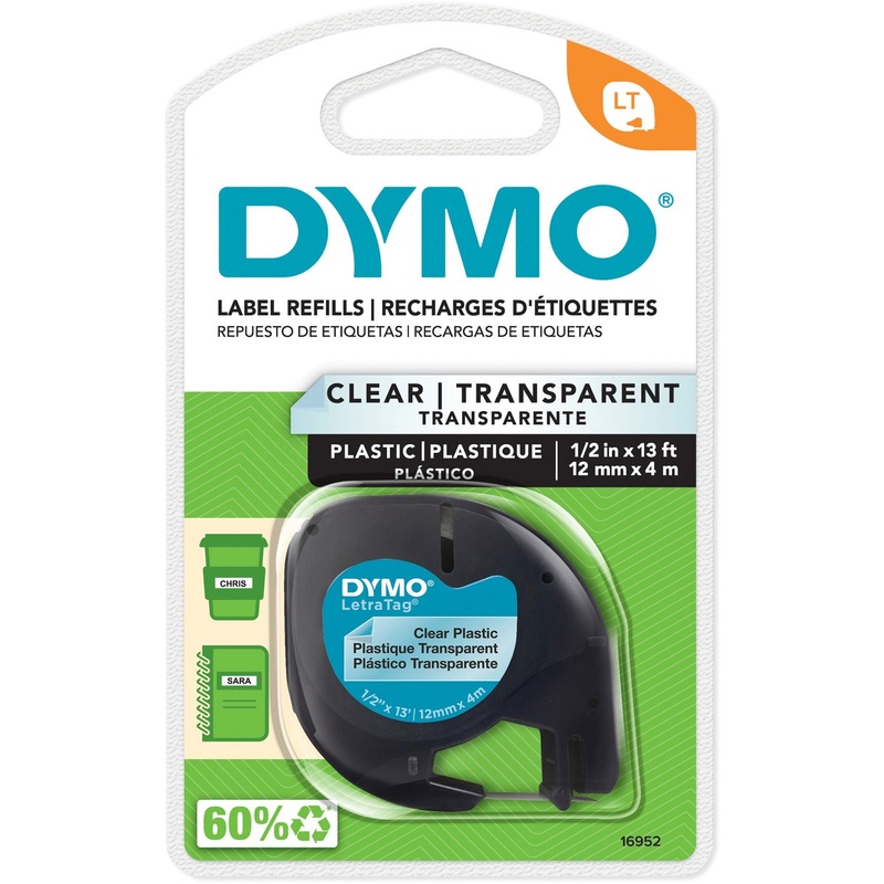 Dymo Letra Tag Labelmaker Tapes – DYM16952