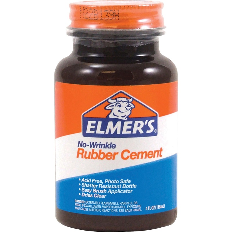 Elmer’s ROSS 4 oz Bottle Rubber Cement with Brush – EPIE904