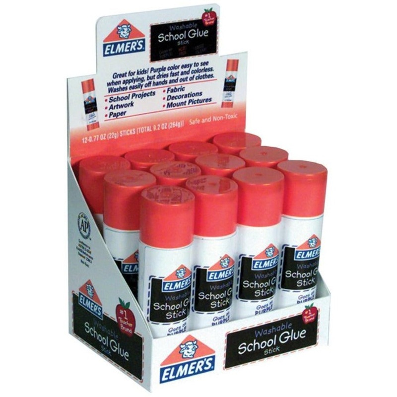 Elmer’s Washable Nontoxic Glue Sticks – EPIE524