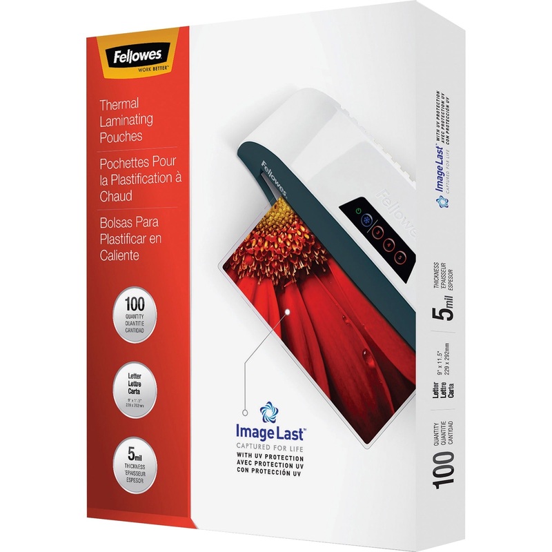 Fellowes Letter-Size Laminating Pouches – FEL52040