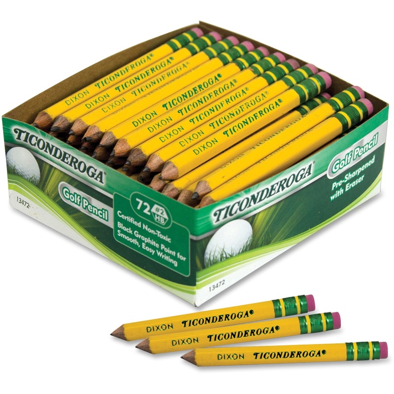 Ticonderoga Golf Pencils – DIX13472