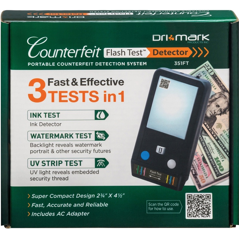 Dri Mark Flash Test Counterfeit Detector – DRI351FT