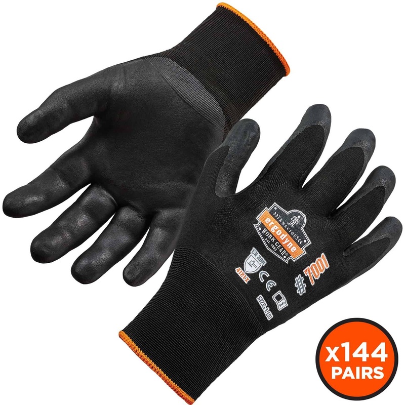 Ergodyne ProFlex 7001 Abrasion-Resistant Nitrile-Coated Gloves – DSX – EGO17855