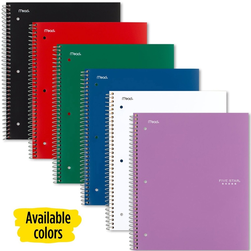 Five Star Wirebound Notebooks – MEA06206