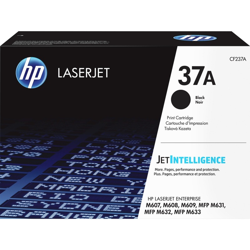 HP 37A (CF237A) Original Laser Toner Cartridge – Black – 1 Each – HEWCF237A