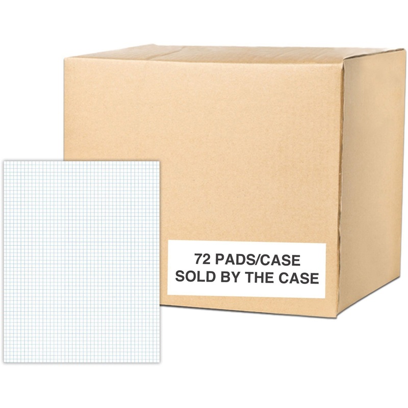 Roaring Spring 5×5 Graph Ruled Gummed Pad with Chipboard Back – ROA95161CS