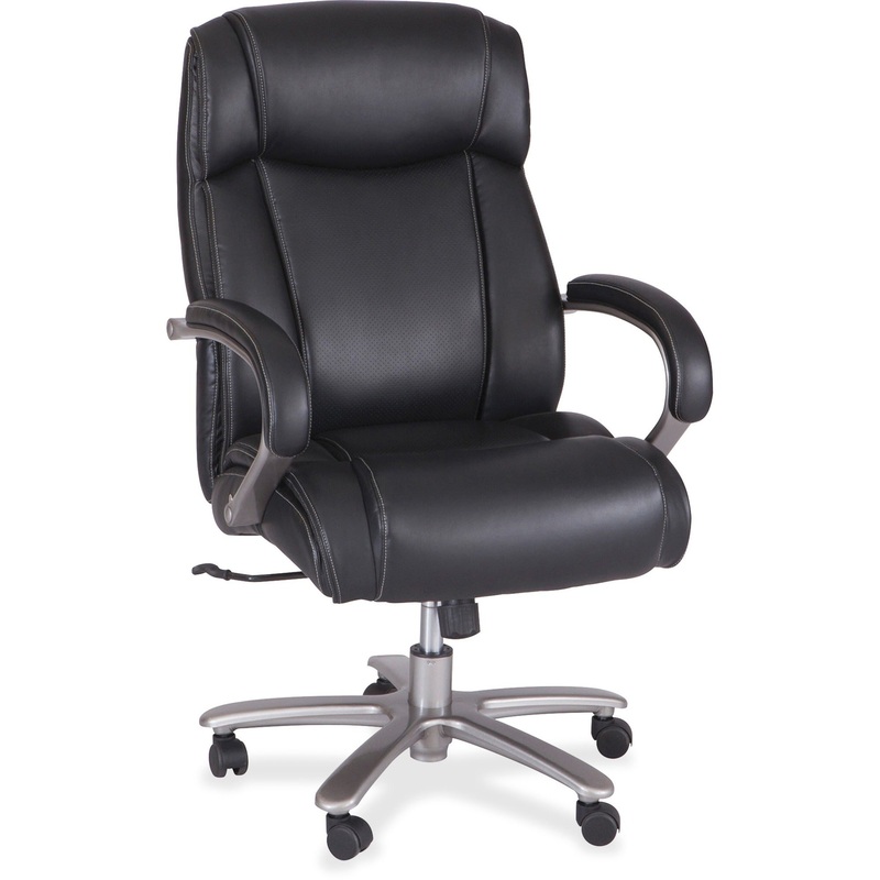 Safco Big & Tall Leather High-Back Task Chair – SAF3502BL