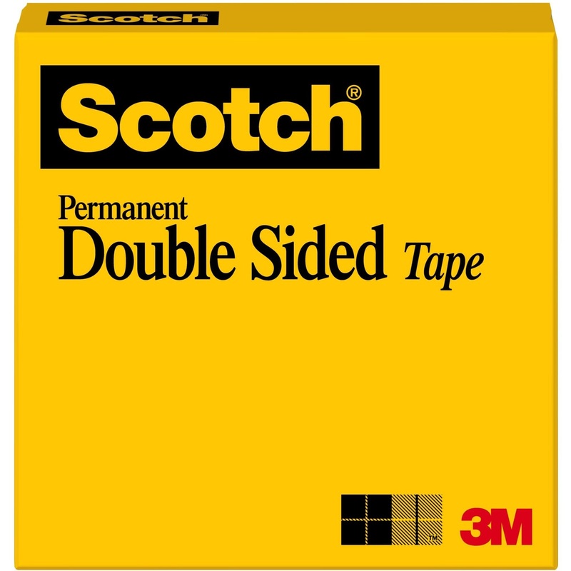 Scotch Permanent Double-Sided Tape – 1/2W – MMM665121296