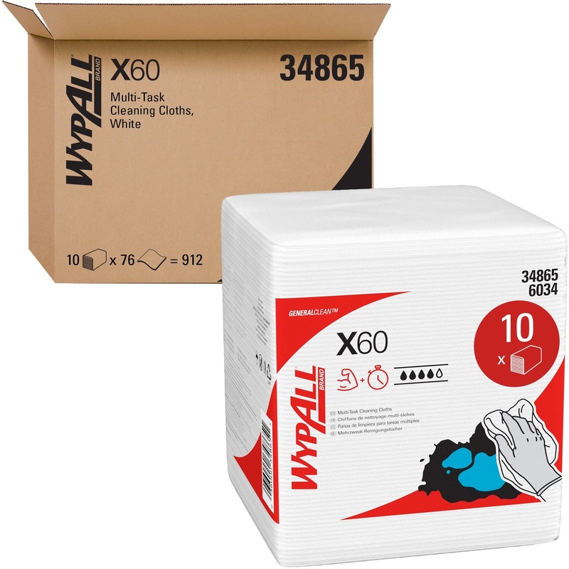 Wypall General Clean X60 Multi-Task Cleaning Cloths – KCC34865