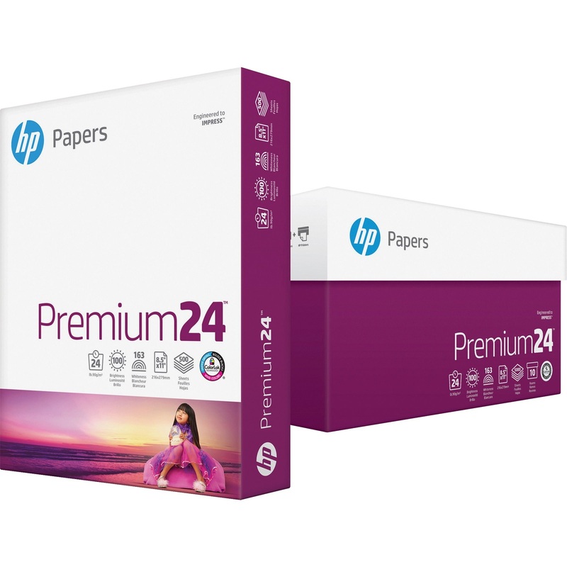 HP Paper, Premium 24lb Paper – 1 Ream – HEW112400