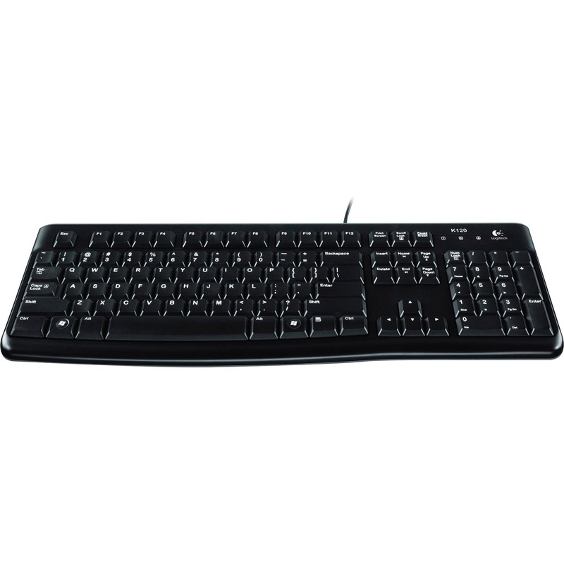 Logitech K120 Plug-and-Play USB Keyboard – LOG920002478