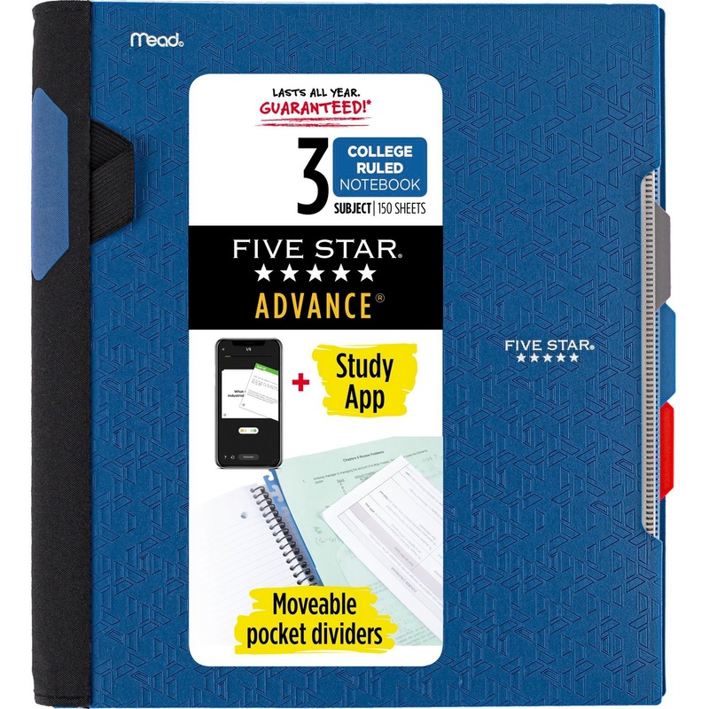 Mead College Ruled Subject Notebooks – MEA06324