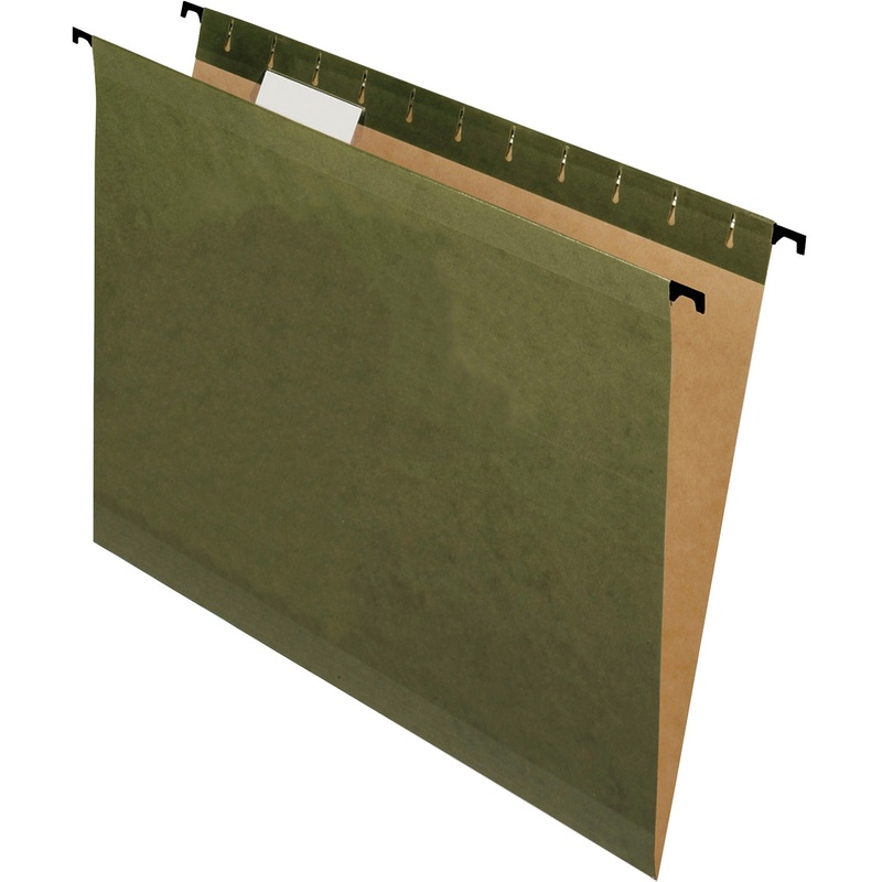 Pendaflex SureHook 1/5 Tab Cut Letter Recycled Hanging Folder – PFX615215