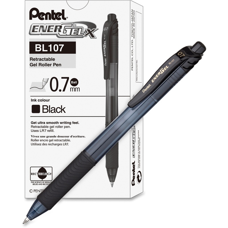 Pentel EnerGel-X Retractable Gel Pens – PENBL107A