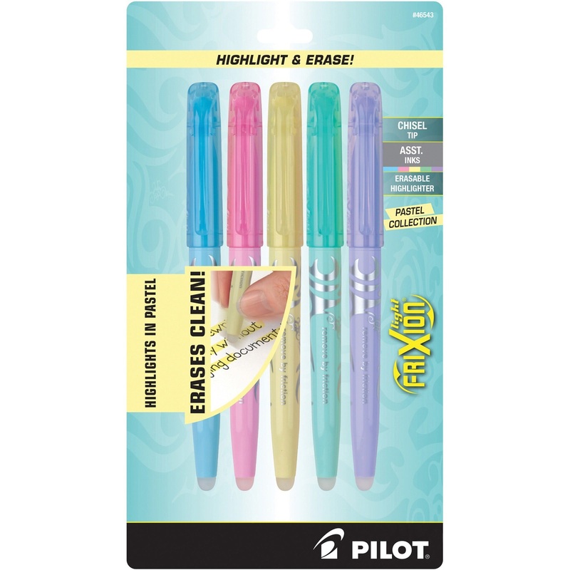 Pilot FriXion Light Pastel Erasable Highlighters – PIL46543