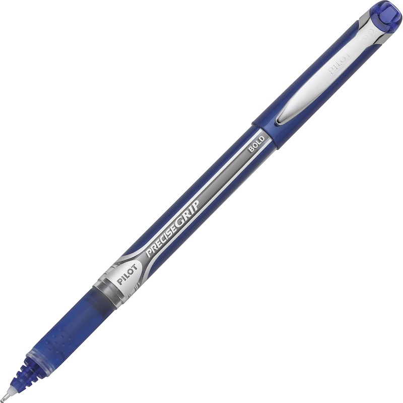 Pilot Precise Grip Bold Capped Rolling Ball Pens – PIL28902