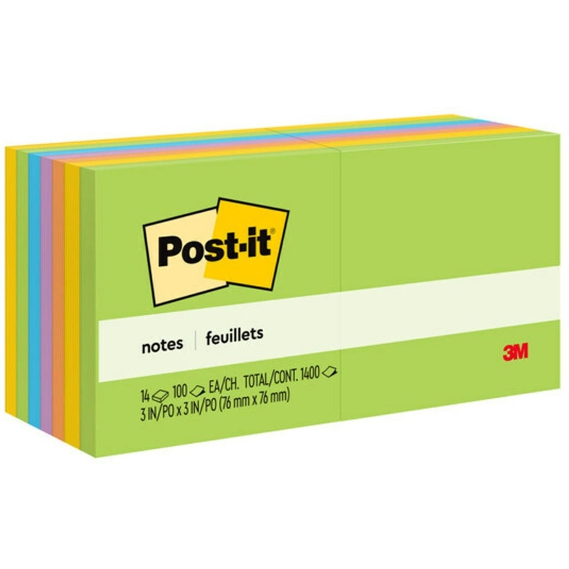 Post-it Notes – Floral Fantasy Color Collection – MMM65414AU