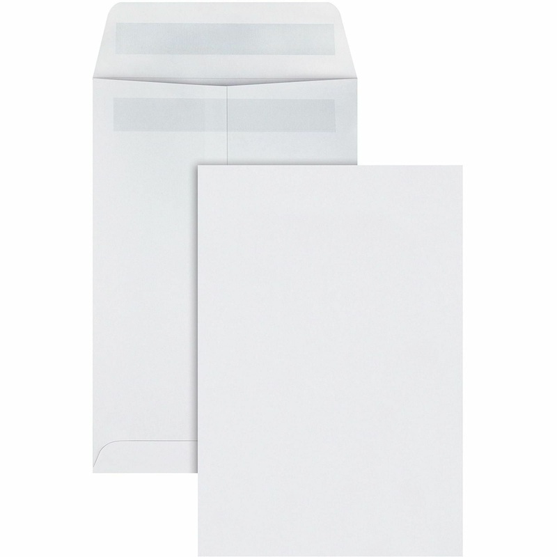 Quality Park 6-1/2 x 9-1/2 Catalog Mailing Envelopes with Redi-Seal Self-Seal Closure – QUA43317
