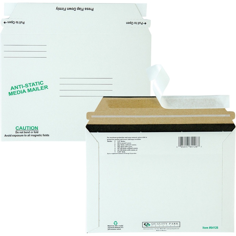 Quality Park Economy Disk/CD Mailers – QUA64126