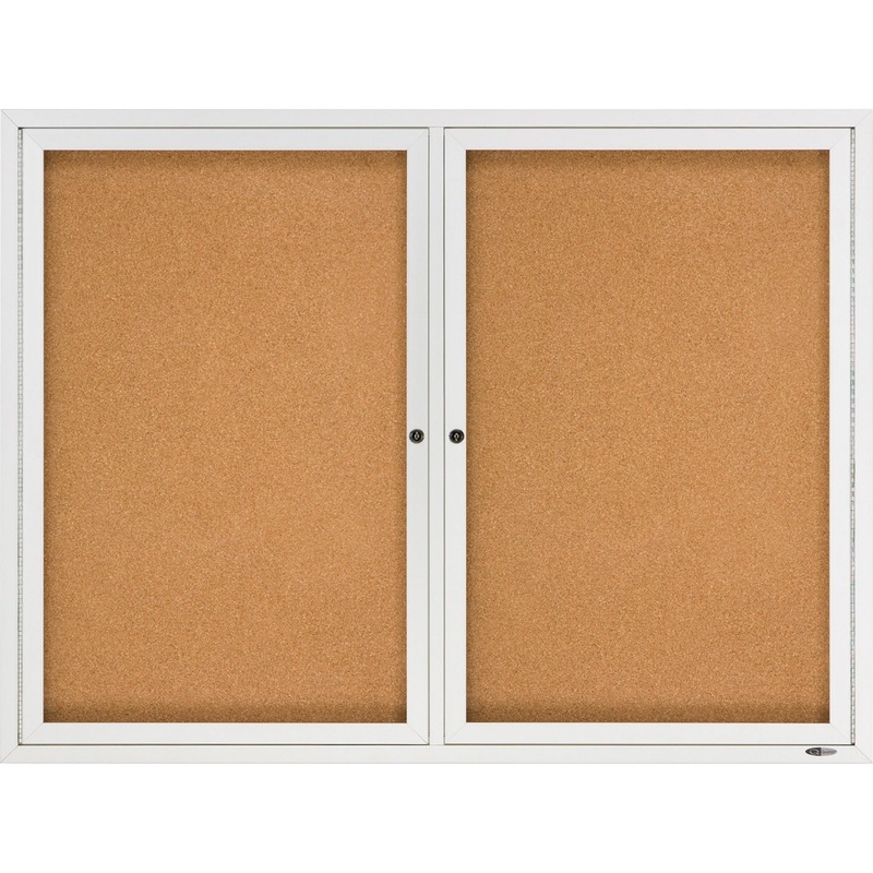 Quartet Enclosed Bulletin Board for Indoor Use – QRT2364