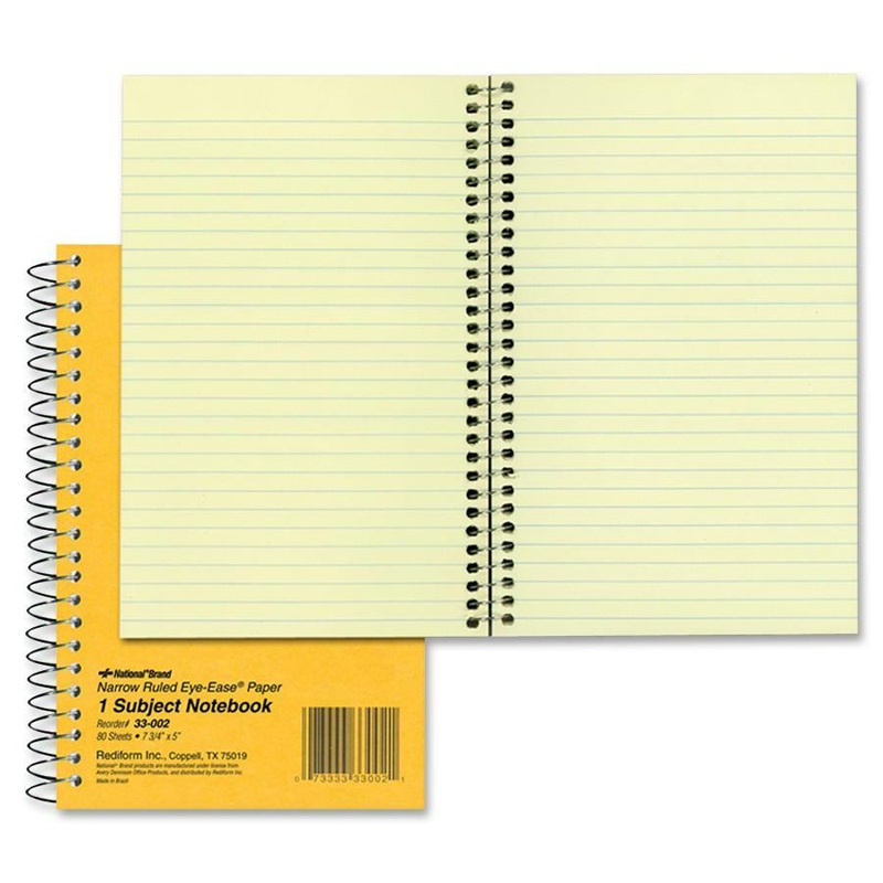 Rediform Brown Board 1-Subject Notebooks – RED33002