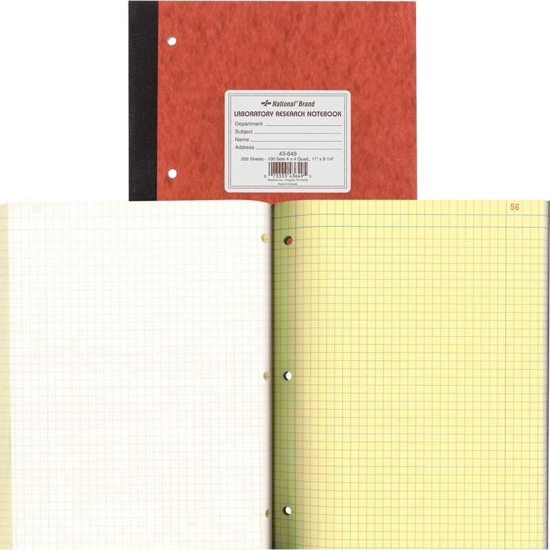 Rediform Laboratory Research Notebook – RED43649