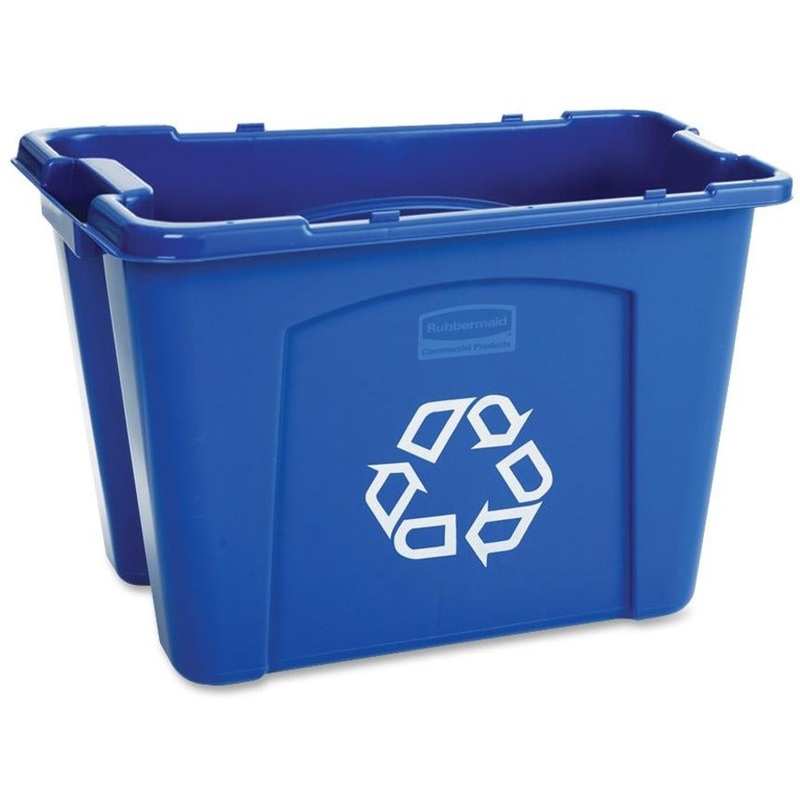 Rubbermaid Commercial 14-gallon Recycling Box – RCP571473BE