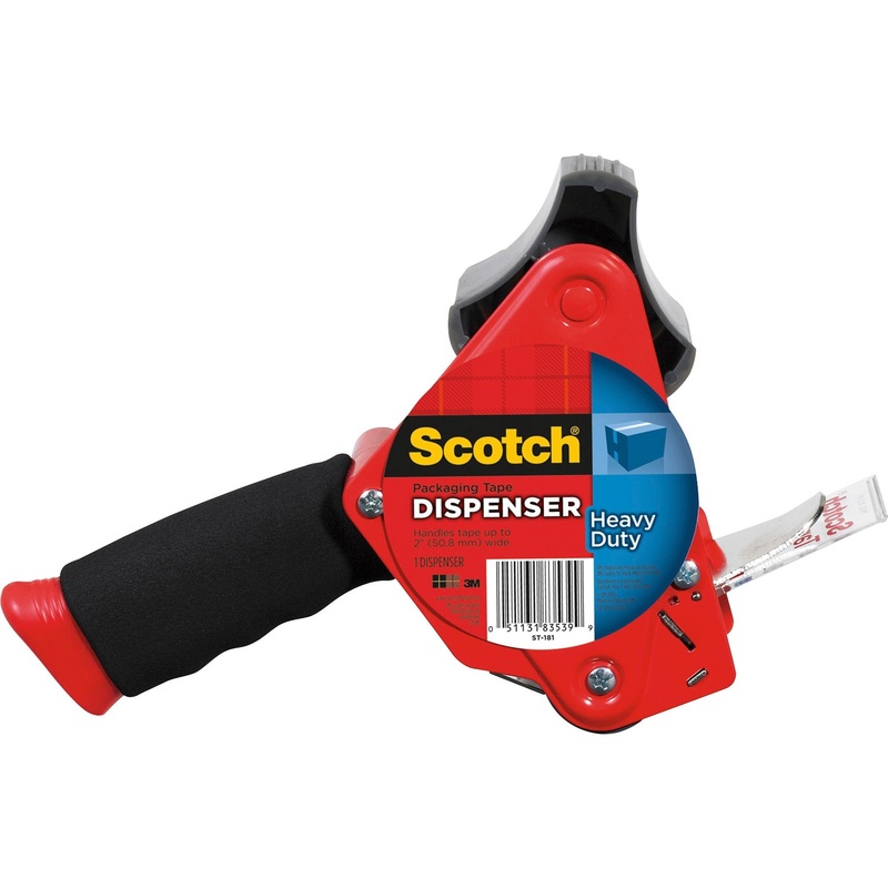 Scotch Heavy-Duty Packaging Tape Dispenser – Foam Handle – MMMST181