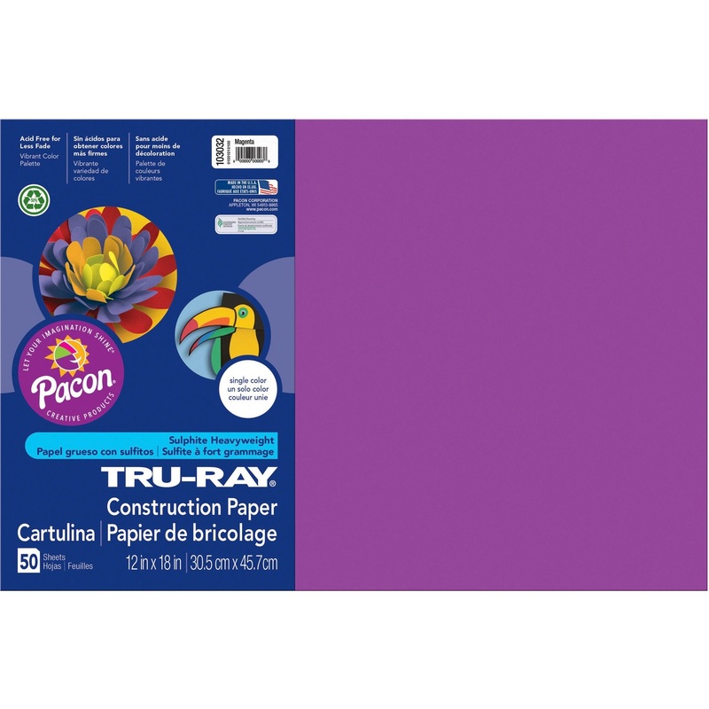Tru-Ray Heavyweight Construction Paper – PAC103032