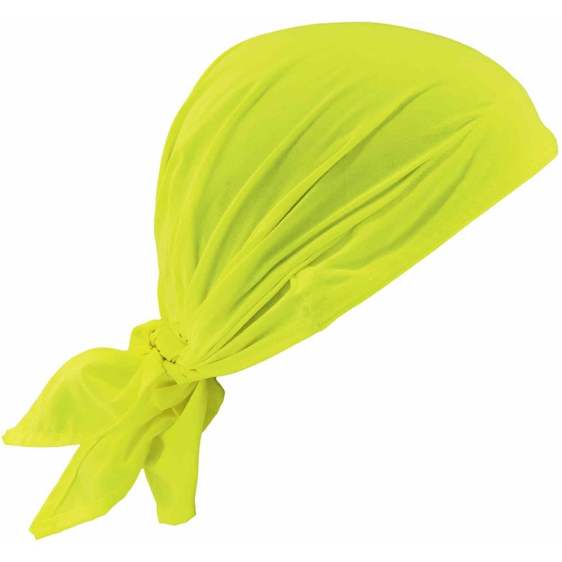Chill-Its 6710CT Evaporative Cooling Bandana Triangle Hat – EGO12586