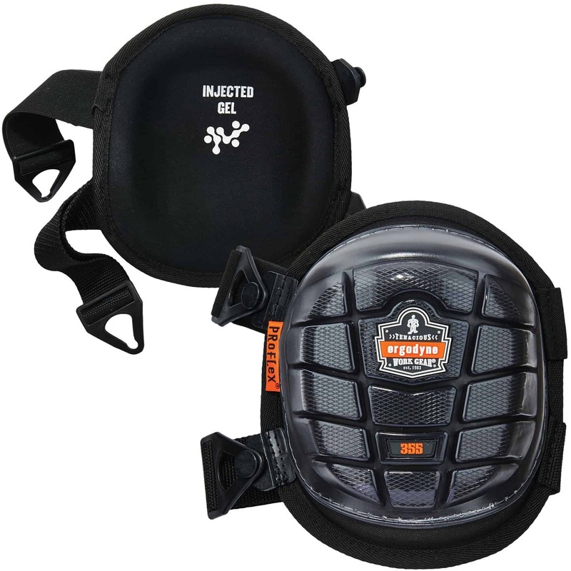 Ergodyne ProFlex 355 Short Cap Injected Gel Knee Pads – EGO18455