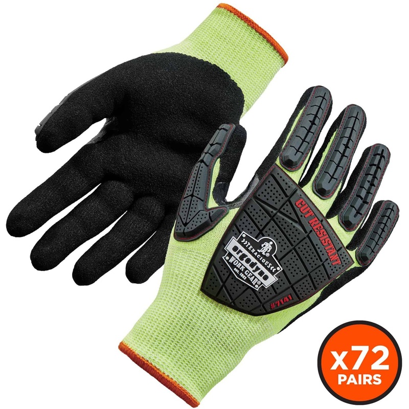 Ergodyne ProFlex 7141 Nitrile-Coated DIR Level 4 Cut-Resistant Gloves – EGO17836