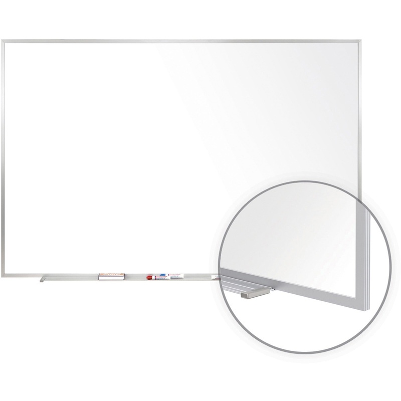 Ghent 24 x 36 Aluminum Frame Magnetic Whiteboard with 1 Marker – GHEM1231