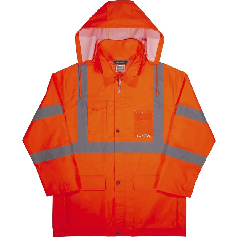 GloWear 8366 Lightweight Hi-Vis Rain Jacket – Type R, Class 3 – EGO24365