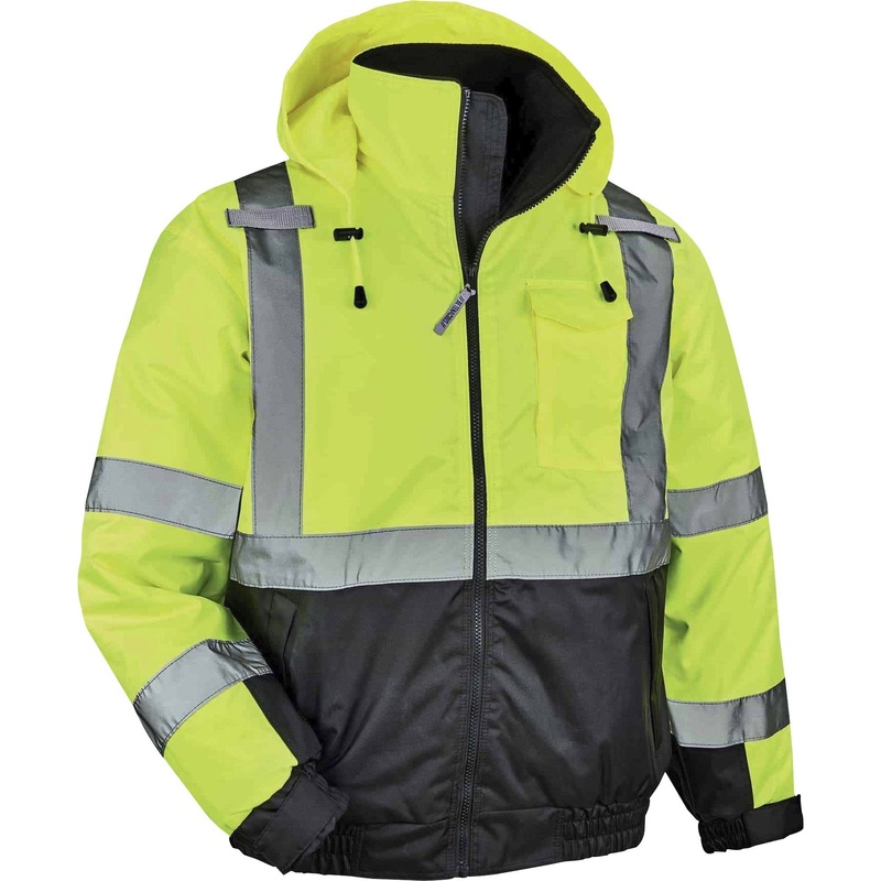 GloWear 8377 Type R Class 3 Hi-Vis Quilted Bomber Jacket – EGO25629
