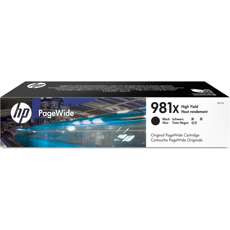HP 981X (L0R12A) Original High Yield Ink Cartridge – Single Pack – Black – 1 Each – HEWL0R12A