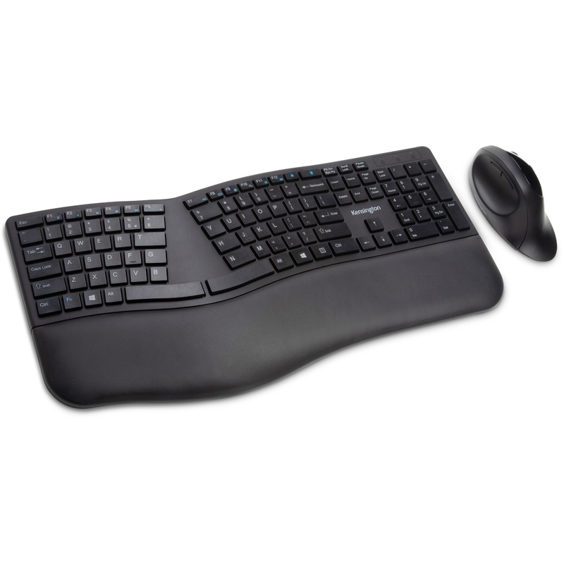 Kensington Pro Fit Ergo Wireless Keyboard/Mouse – KMW75406