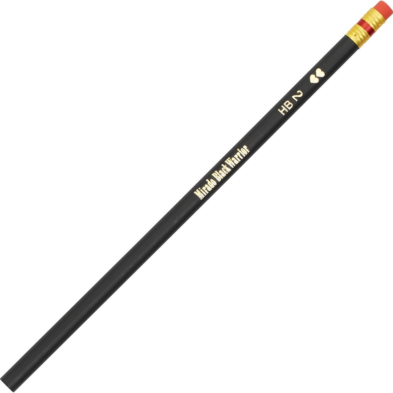 Paper Mate Mirado Black Warrior Pencils with Eraser – PAP2254