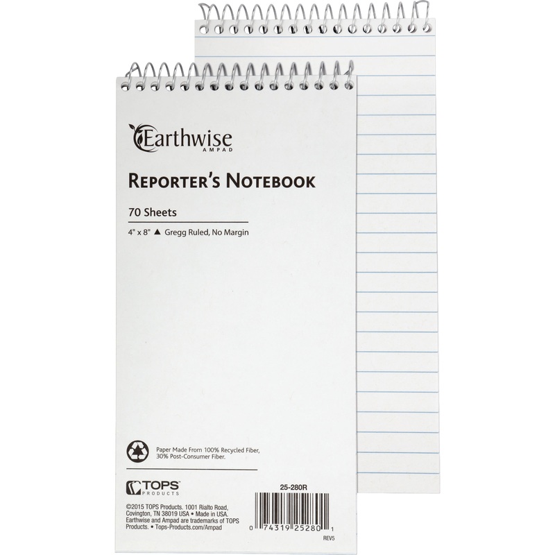 Ampad Earthwise Reporter’s Notebook – TOP25280