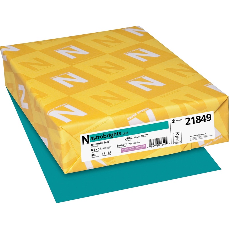 Astrobrights Color Copy Paper – Terrestrial Teal – WAU21849
