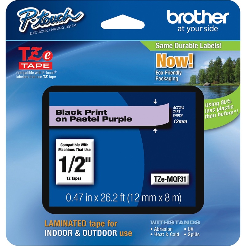 Brother P-Touch TZe Laminated Tape – BRTTZEMQF31