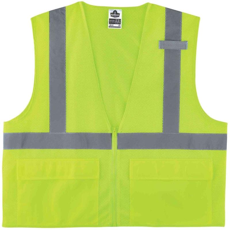 GloWear 8220Z Type R Class 2 Standard Mesh Vest – EGO21129