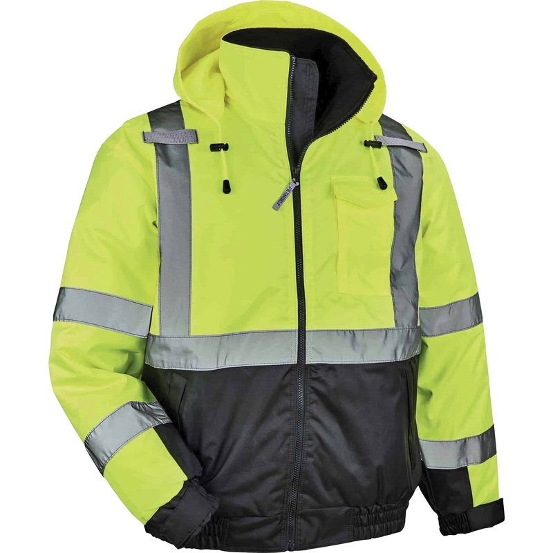 GloWear 8377 Type R Class 3 Hi-Vis Quilted Bomber Jacket – EGO25625