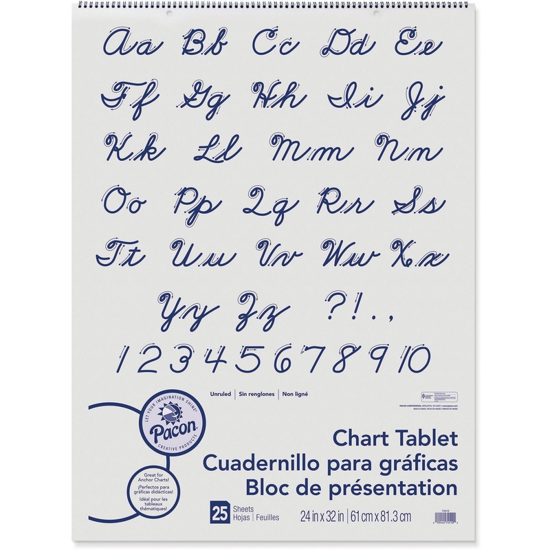 Pacon Unruled Chart Tablet – PAC74510