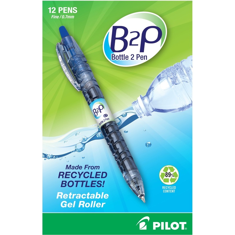 Pilot BeGreen B2P Fine Point Gel Pens – PIL31601